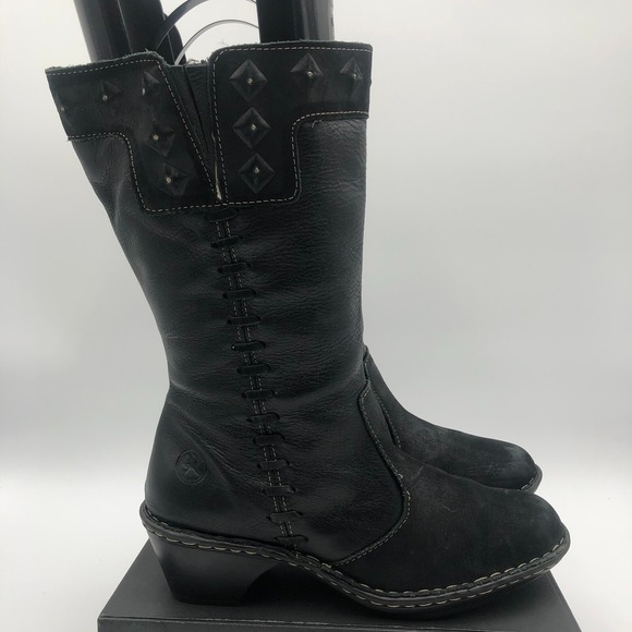 Lobo Solo Mid Calf Boots Women's Size 8 M‎ Made in Mexico - Picture 10 of 16